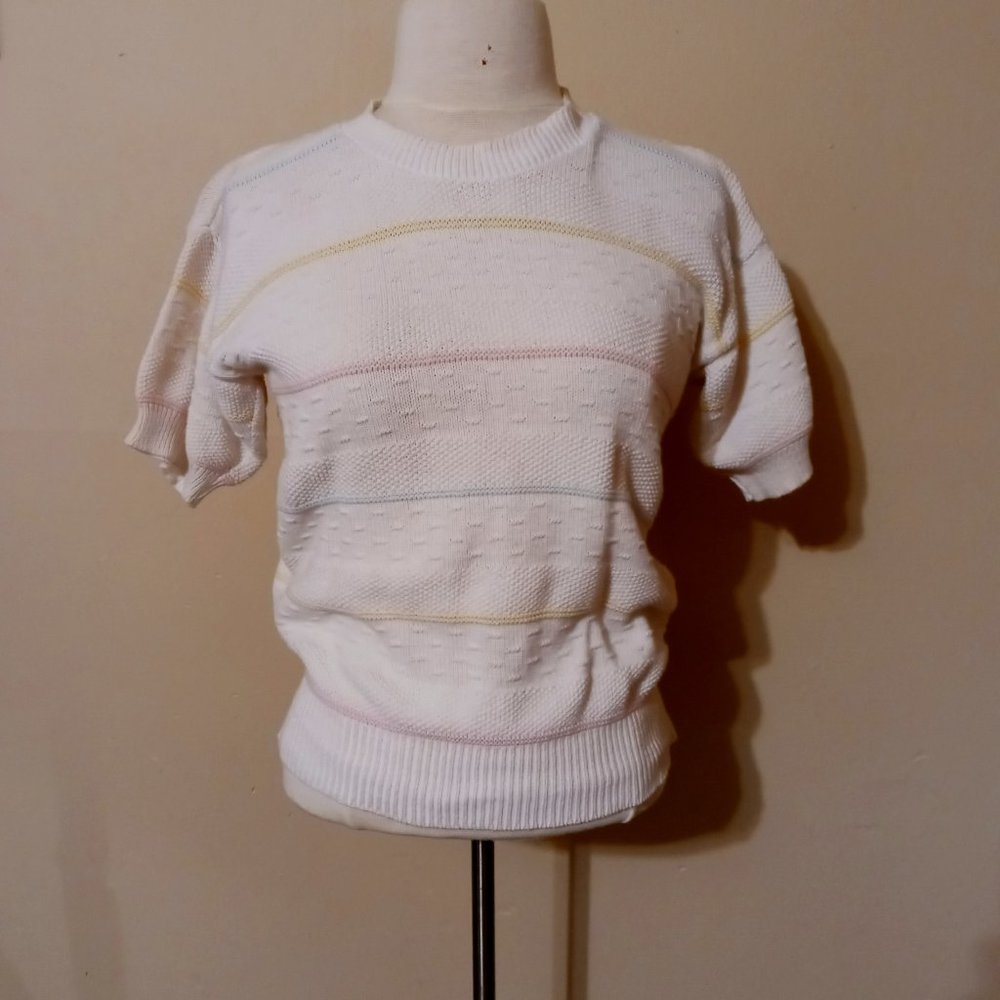 Knit Shortsleeve Top
